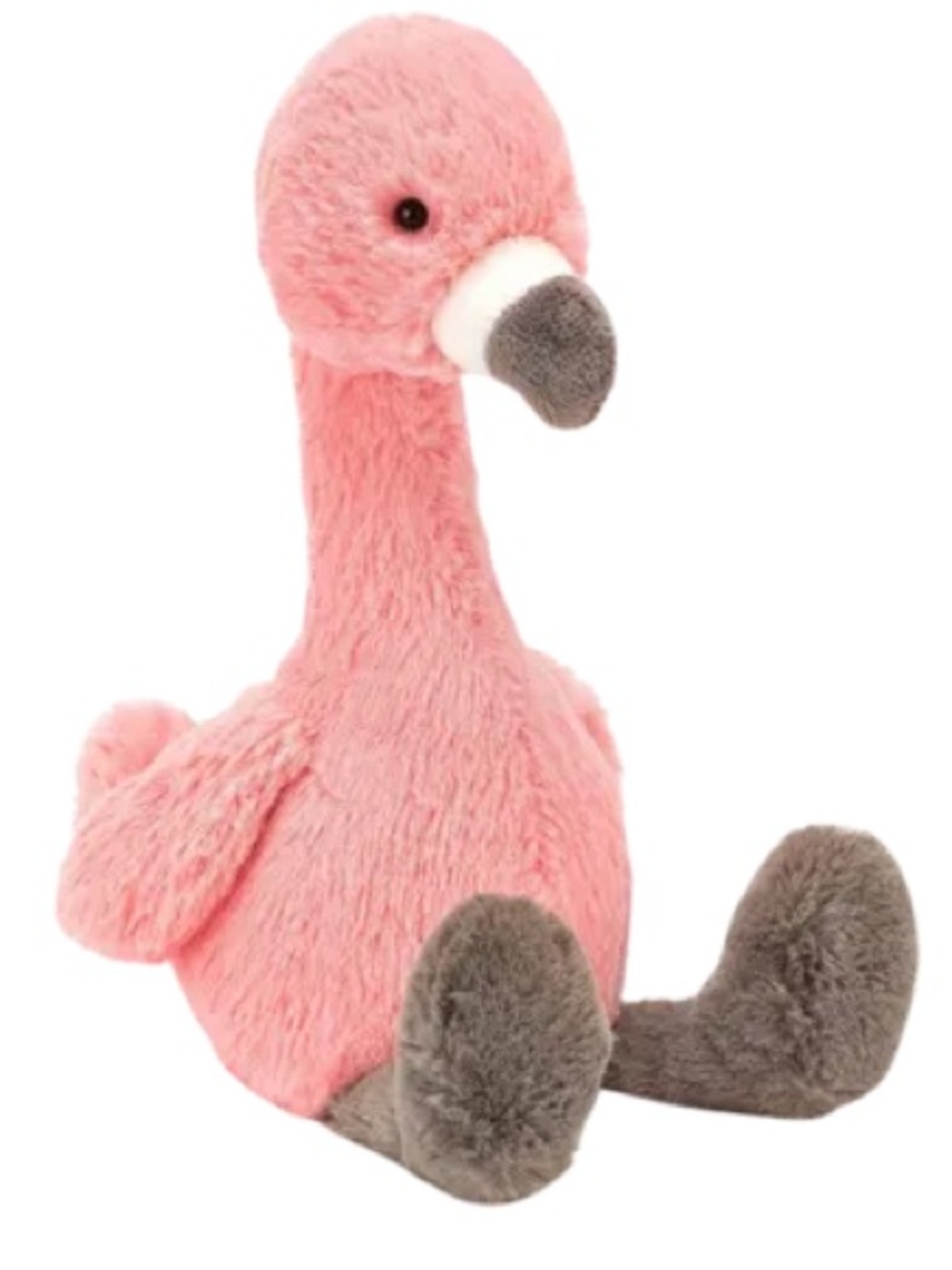 Jellycat Bashful Flamingo - RARE - Retired Plush Stuffed Animal - 12"